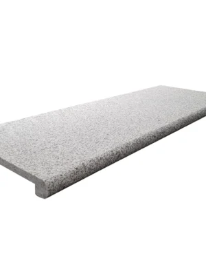 Schodek Granitowy płomieniowany G603 100x35x2 stopnica Bullnose | Obrzeże basenowe