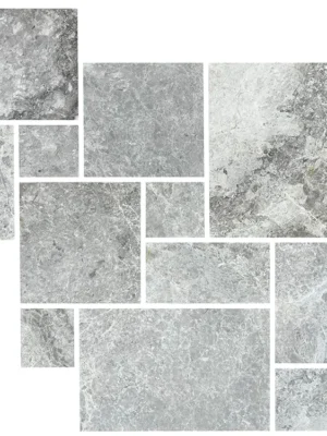 Płytki marmurowe 12 mm Tundra Grey komplet = 0,742m2