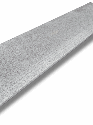 Stopnica granitowa szara poler ryflowana G603 150x33x2 cm