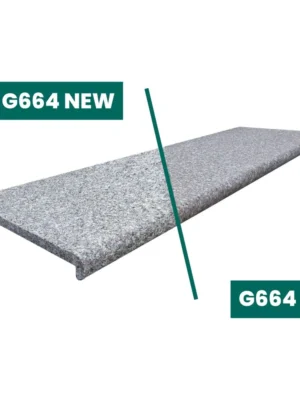 Stopnica Granitowa G664 New 135x35x2 Bullnose