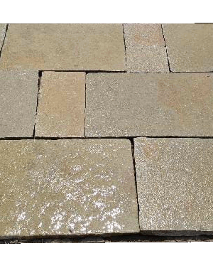 Tandur Yellow Limestone Natural t/h 3cm | Komplet Rzymski