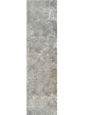 Stopnica kamienna Trawertyn Ash Argent Mix Szlifowany Bullnose 140x28x3 cm