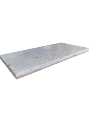 Trawertyn Parapet / Stopnica kamienna Blend Mix Bębnowany 135x33x3 Bullnose