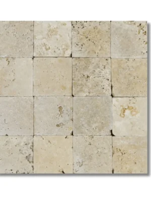 Kamień dekoracyjny trawertyn Classic Bębnowany 10x10x1 cm