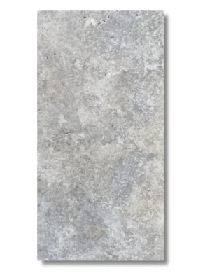 Trawertyn Silver Greige Bębnowany 40,6x61x1,2 cm