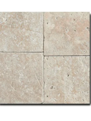 Trawertyn Blend Mix Bębnowany 15,25x15,25x3 cm