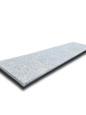 Stopnica Granitowa G602 płomieniowana / polerowana bullnose 160x40x3 cm