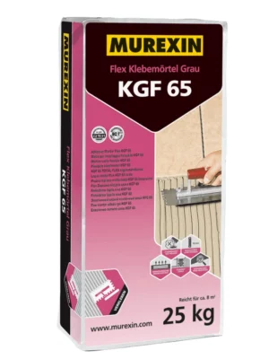 KGF 65 Wysokoelastyczna zaprawa klejąca 25 Kg