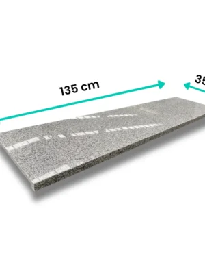 Stopnica Granitowa G603 polerowana 135x35x1,5+1,5