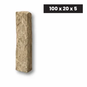 Palisada | Obrzeże Wapienne Tandur Yellow Limestone 100x20x5 - obrazek 5