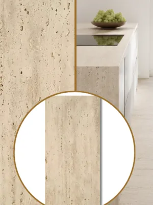 Trawertyn Bianco Classic Vein Cut Brushed 61x30,5x1,2 cm
