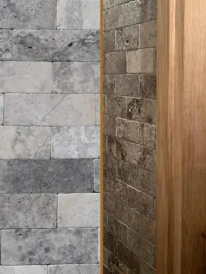 Kamień dekoracyjny trawertyn Ash Silver 10x30,5