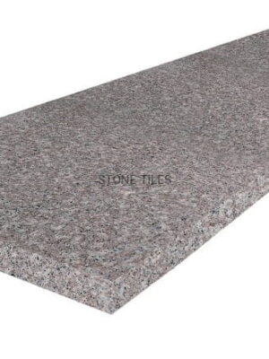 Stopnica granitowa płomieniowana Królewski Brąz G664 150x33x3 cm