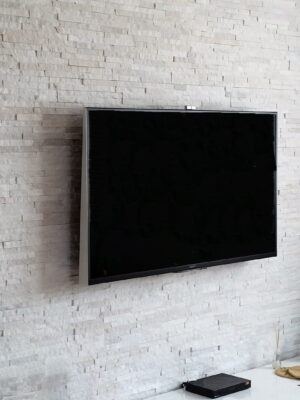 Kamień elewacyjny-dekoracyjny kwarcytowy biały Stackstone White 10x40