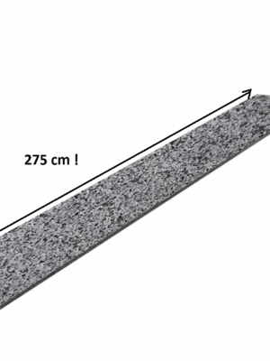 Stopnica granitowa Dark Grey New G654 płomieniowana 275x30x2