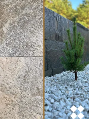 Kamień elewacyjny-dekoracyjny  kwarcytowy Deoli Green 30x60