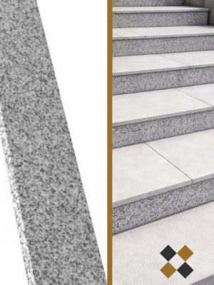 Cokół granitowy polerowany G603 61x8x1 cm