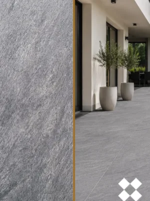 Gres 20mm City Grande Lavastone Black 120x60x2 cm