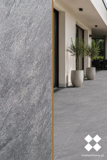 Gres 20mm City Grande Lavastone Black 120x60x2 cm