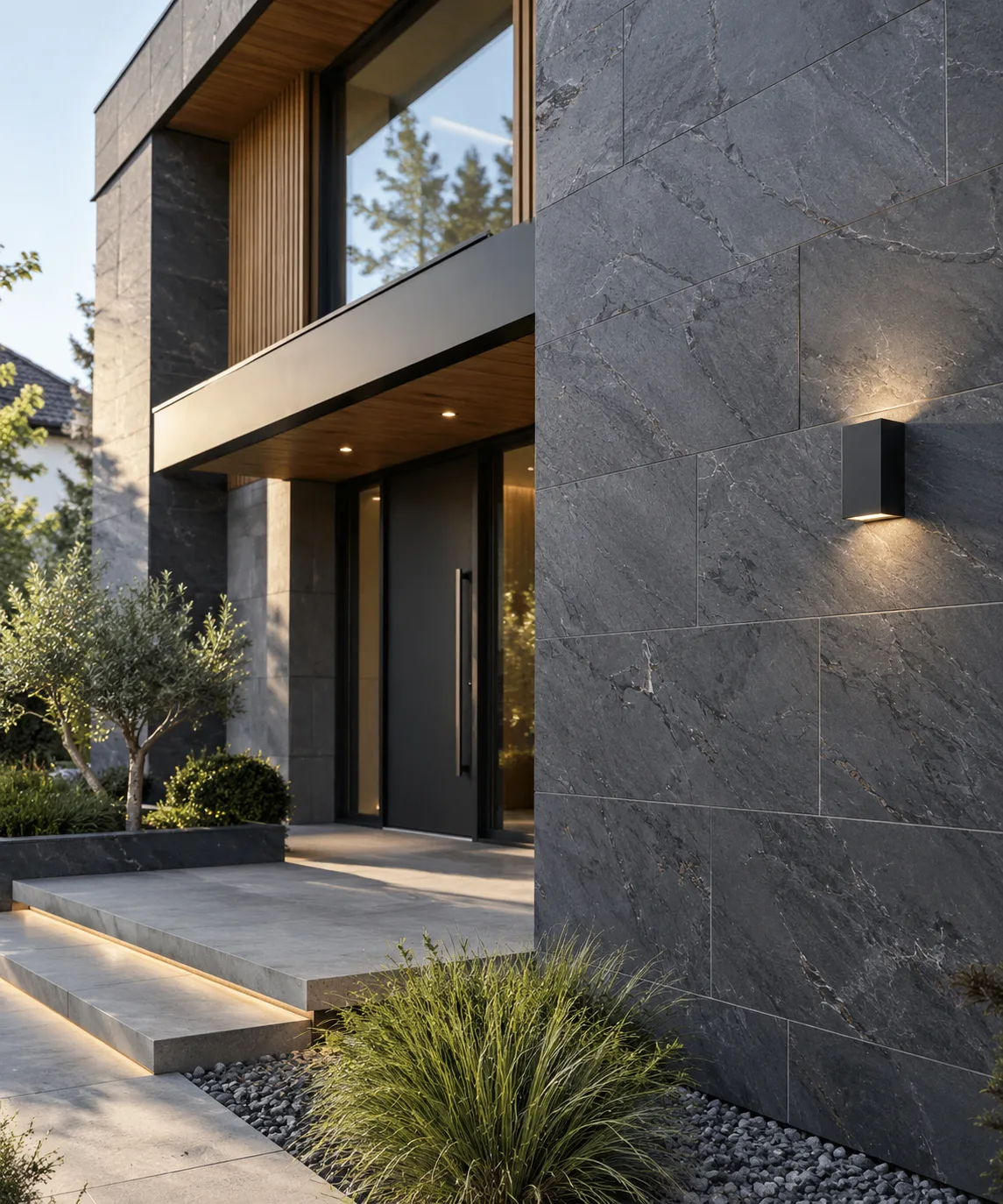Łupek Black Slate naturalny 60x30x1,2 - obrazek 5