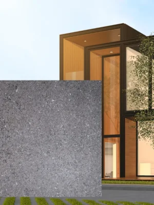 Płytka granitowa płomieniowana Black Pearl 60x60x2 cm