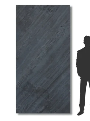 Fornir kamienny Line Black XXL 122x280x0,2 cm