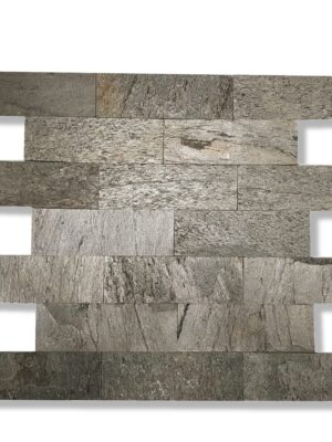 Kamień elewacyjny-dekoracyjny kwarcytowy Silver Shine 7x50 cm