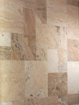 Trawertyn 12 mm Philadelphia Mix Szczotkowany Bębnowany 1kpl=0,742m2 | Komplet Rzymski