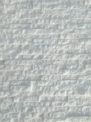 Kamień elewacyjny-dekoracyjny marmur Pure White Stackstone 10x36 cm