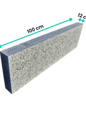 Obrzeże Granitowe Płomieniowane G602 100x25x12 cm