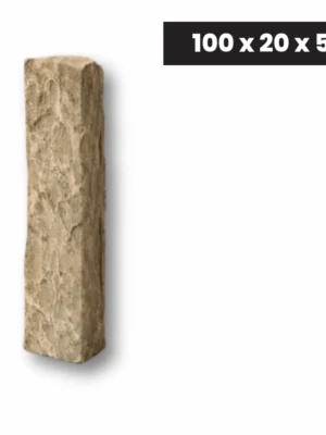 Palisada | Obrzeże Wapienne Tandur Yellow Limestone 100x20x5