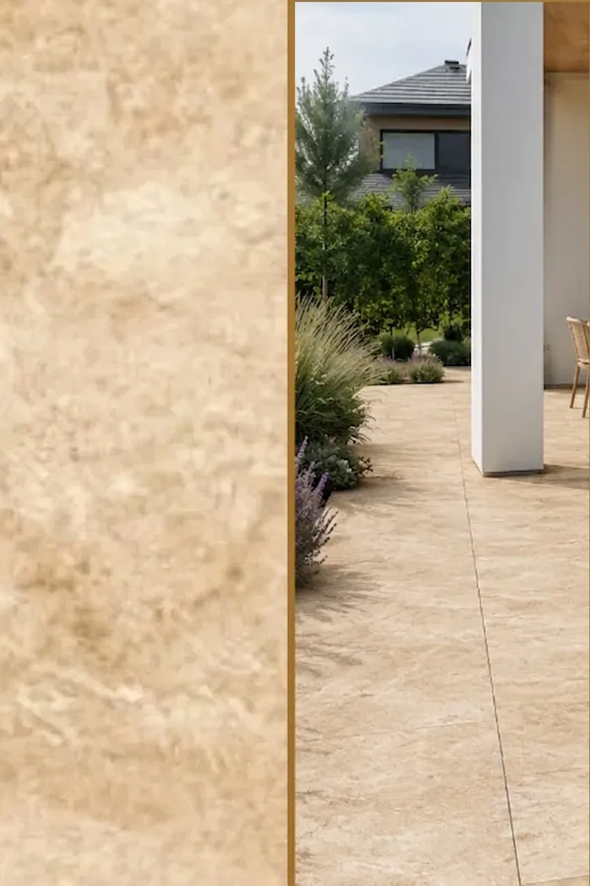 Płyta tarasowa City Quartz Beige Mega 60x60x2 cm