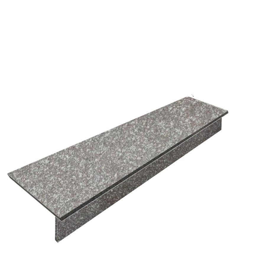Zestaw Stopnica - Stopień + Podstopień Granitowy G664 150x33x2 / 150x15x2 Płomieniowany - obrazek 5