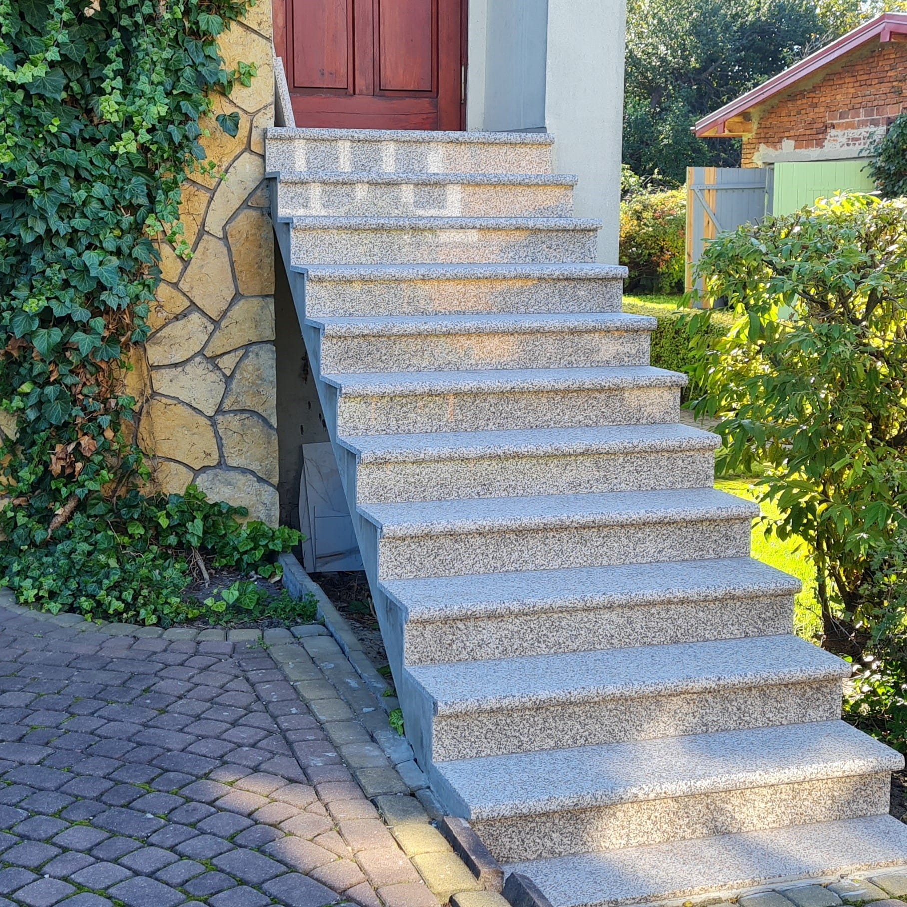 Zestaw Stopnica - Stopień + Podstopień Granitowy G682 135x35x2 / 135x15x2 - obrazek 5