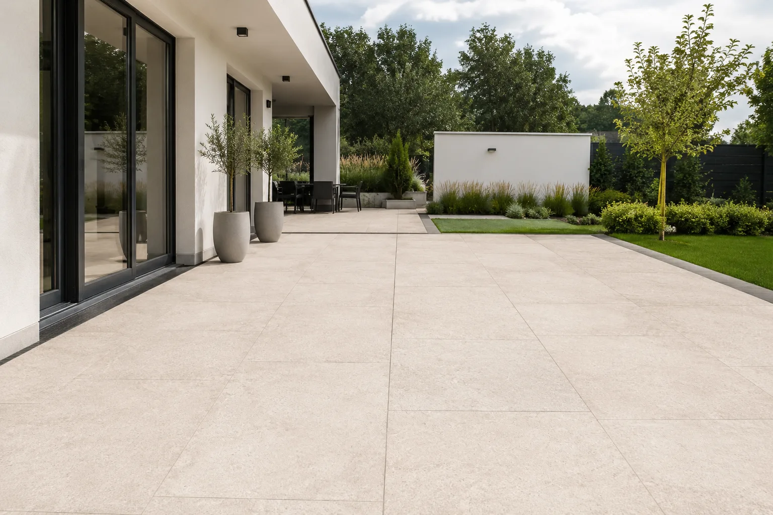 Płyta tarasowa City Quartz Deserto Crema 60x120x2 cm - obrazek 3