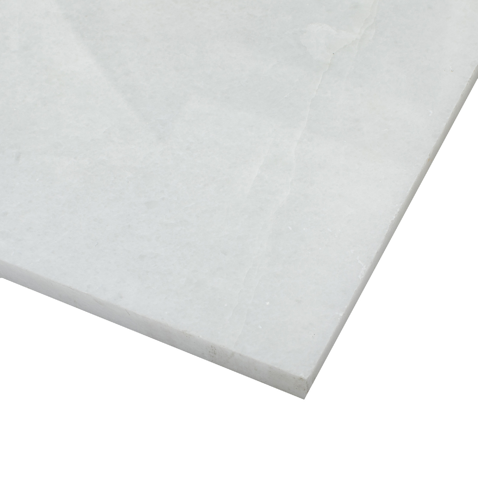Płytki marmurowe 30/różnejdługości /2 cm z białego marmuru rbianco neve wykończenie polerowane - obrazek 2