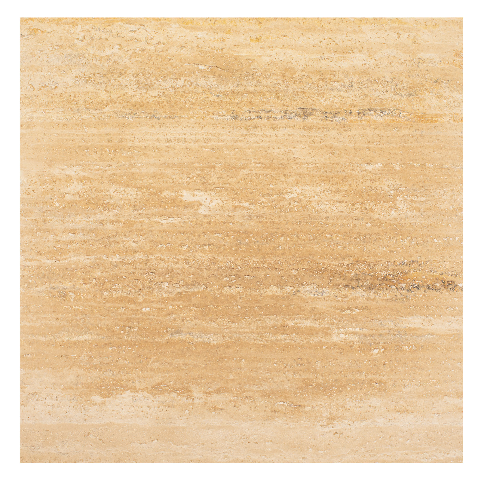 Płytki trawertynowe z beżowego trawertynu Classic Light w rozmiarze 60x60x2 cm, wykończenie satynowe