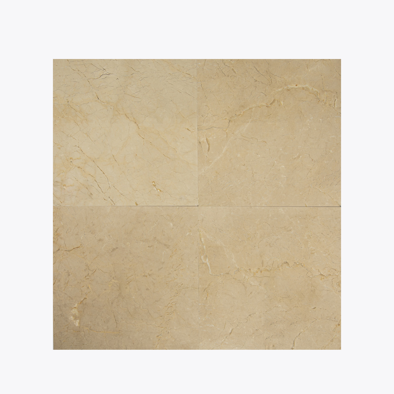 Płytki marmurowe Cream Pino 60×60×2 cm, wykończenie polerowane - obrazek 3