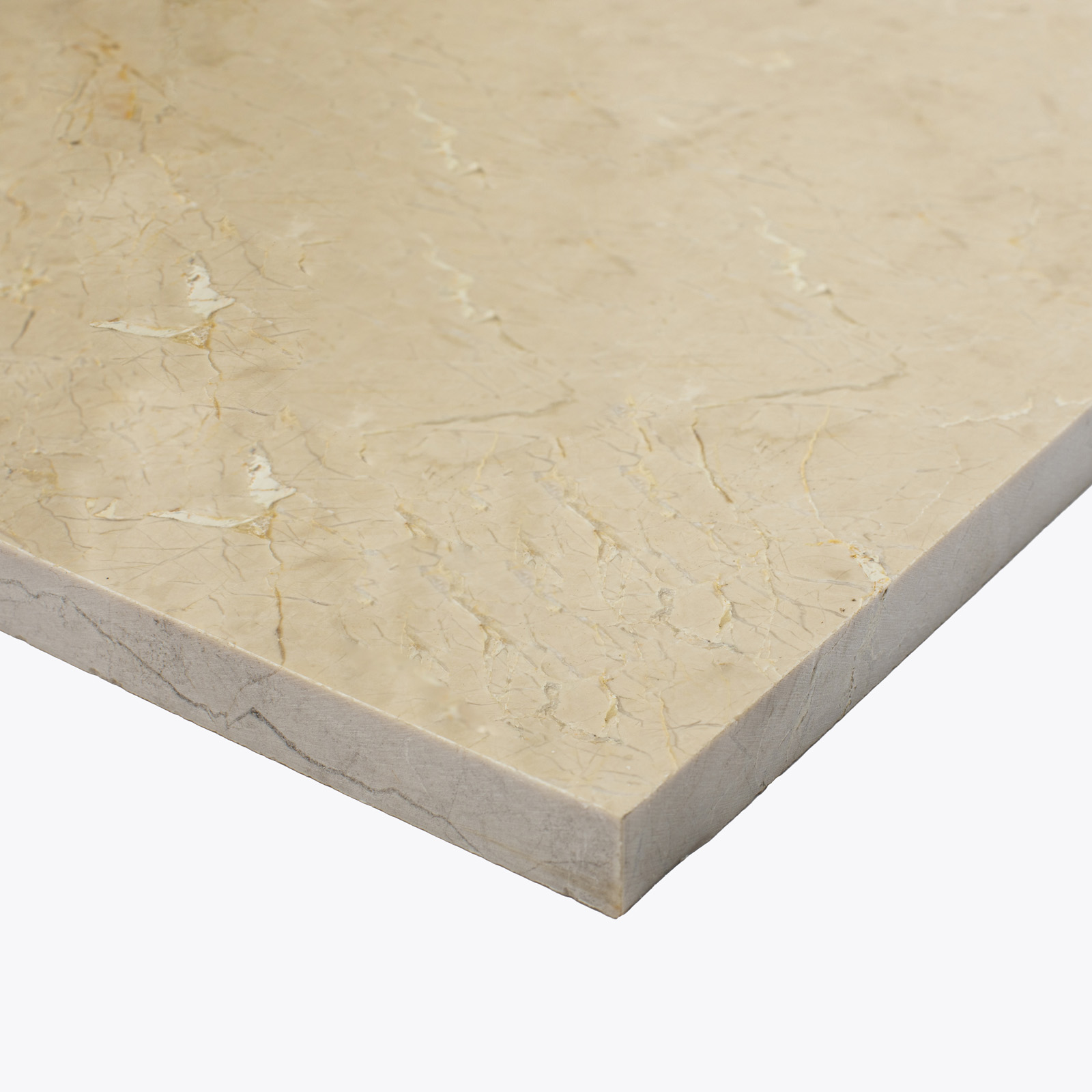 Płytki marmurowe Cream Pino 60×60×2 cm, wykończenie polerowane - obrazek 2
