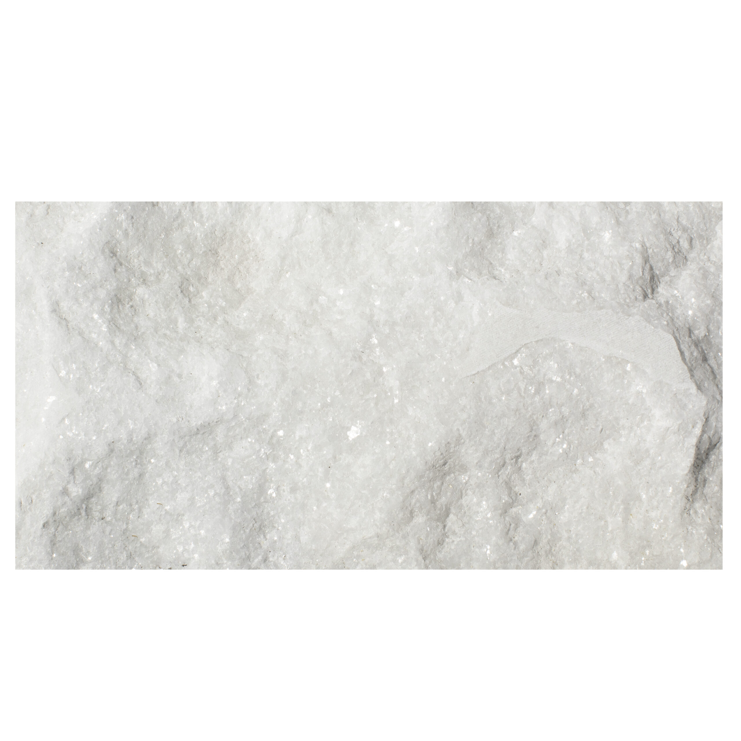 Kamień elewacyjny split z białego marmuru Bianco Neve wykończenie łupane 7xFLEx3cm - obrazek 2