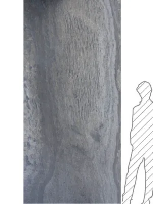 Fornir Kamienny Łupek Silver Galaxy tapeta 2MM 305x122x0,2 cm