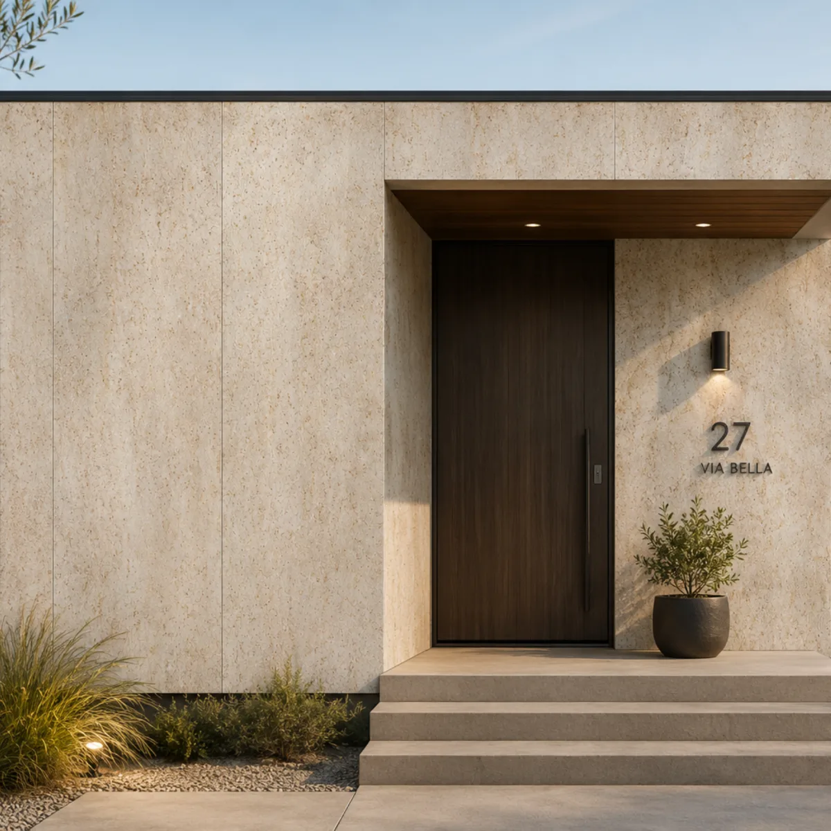 Fornir Kamienny Travertino beige 2MM 305x122x0,2 cm