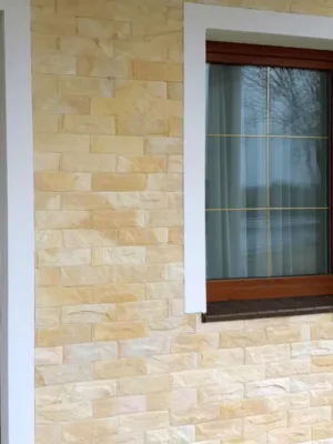 Płytka marmurowa Yellow Stone 30x10x1,5 cm