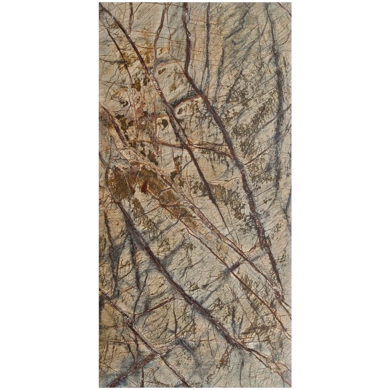 Płytki Marmur Rain Forest Brown polerowany 61x30,5x1,2 cm