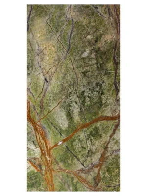Płytki Marmur Rain Forest Green szczotkowany 30,5x61x1,2 cm