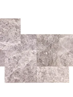 Płytki Marmur Tundra Grey Premium szlifowany komplet 0,742 m2