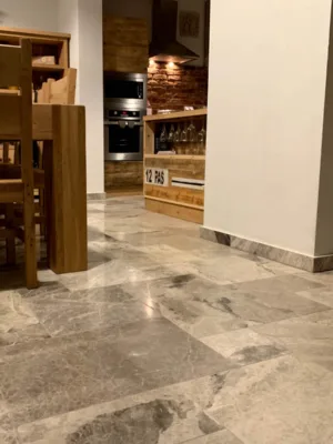 Płytki Marmurowe Atlantic Grey bębnowane komplet 0,742 m2