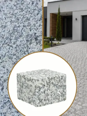 Kostka granitowa G602 10x10x8 – płomieniowana - łupana