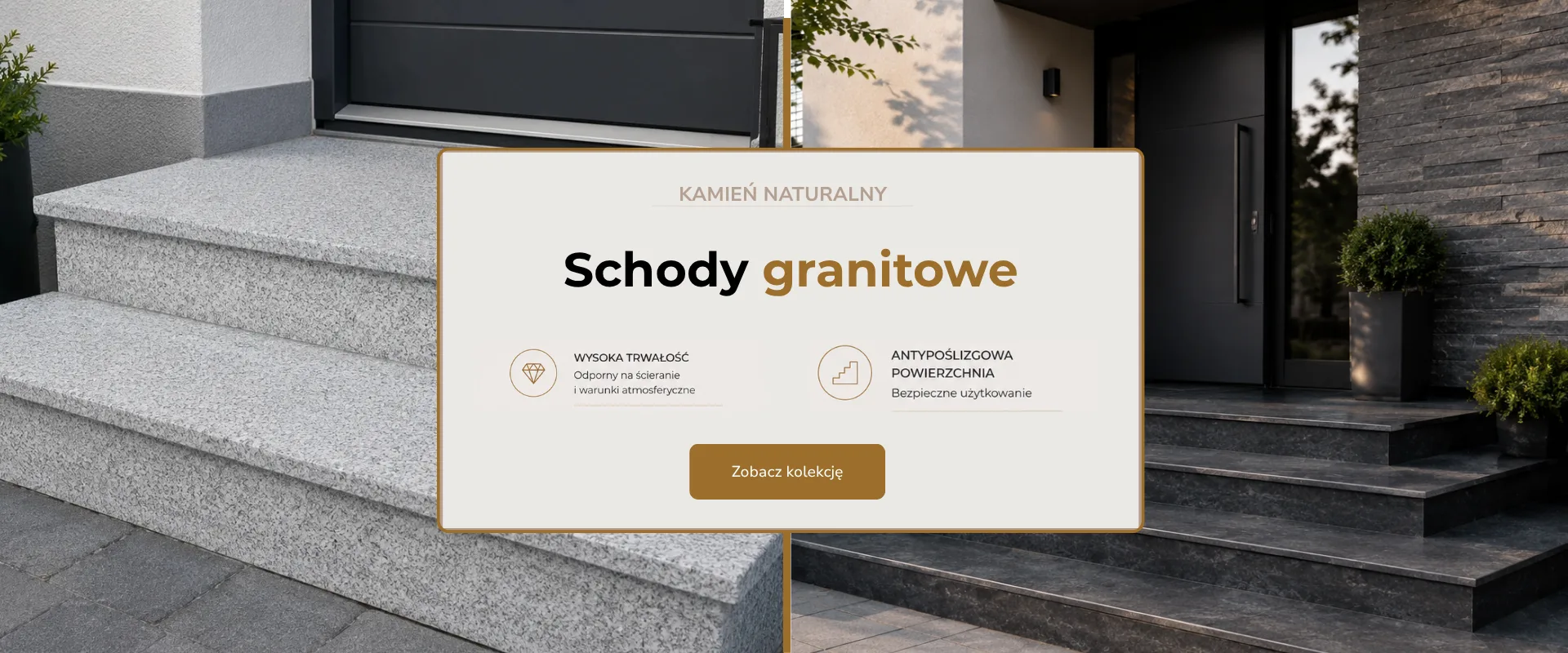 Schody granitowe