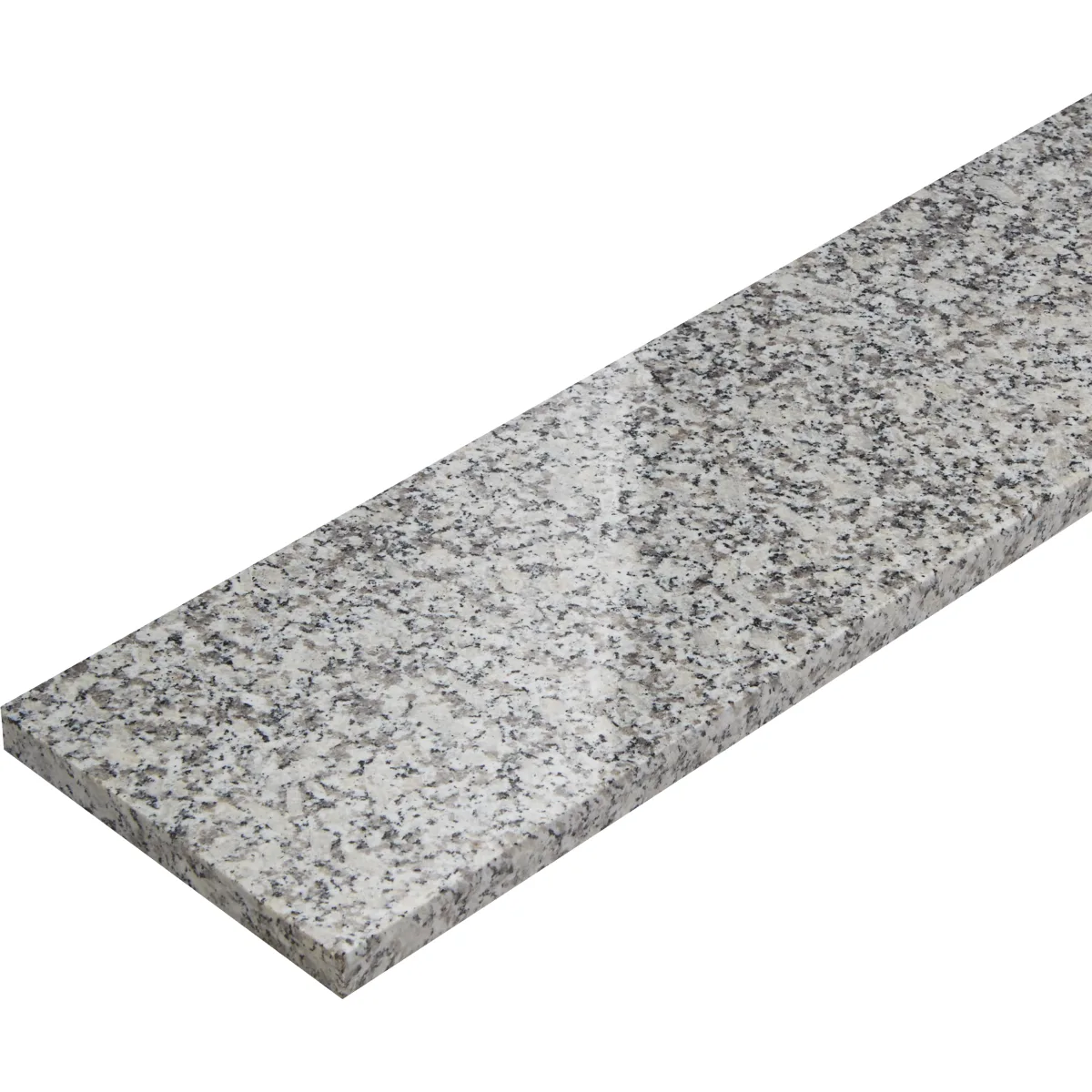 Podstopień granitowy G602 Bianco Sardo polerowany 150x16,5x2 cm